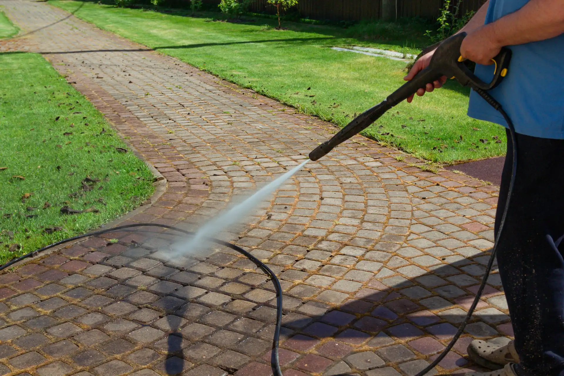 completed exterior cleaning in Summit, NJ
